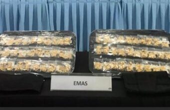 Bea Cukai Batam Gagalkan Penyelundupan Emas 2,5 Kg di Tubuh Penumpang