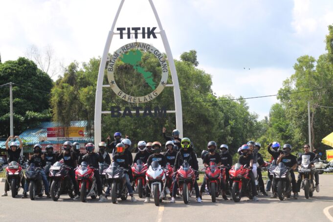 Sunmori Day with Honda CBR: Komunitas CBR Batam Tunjukkan Semangat Brotherhood