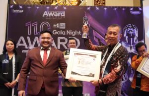 Kepala BP Batam Raih Penghargaan Inspiring Professional dan Leadership Award