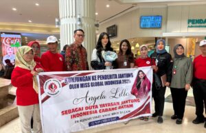 Miss Global Indonesia 2025 Angela Lillo Ajak Warga Batam “Sayangi Jantung Demi Jantung Hati”!