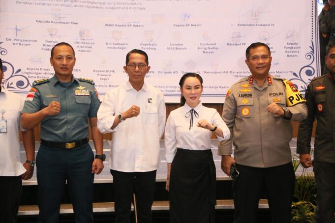 “BP Batam Kuatkan Komitmen Bersama 21 FKPD Unsur Pengamanan, Jaga Alam dan Investasi di KPBPB Batam”