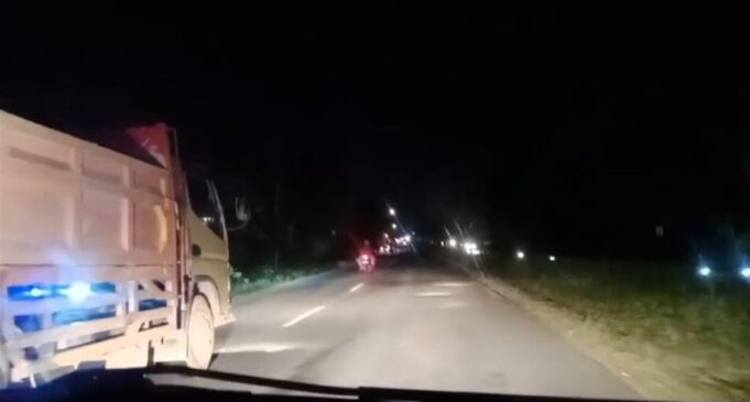 Lampu Jalan Mati di Sejumlah Titik Batam, Pengendara Terancam Bahaya