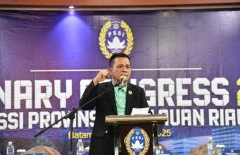 Menuju PON 2028, Ketum KONI Kepri Usep RS Hadiri Kongres PSSI Kepri