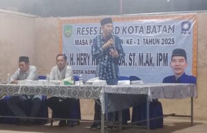 Anggota DPRD Batam Heri Herlangga Tampung Aspirasi warga Pancur Baru RW 13, Ini Deretan Aspirasinya