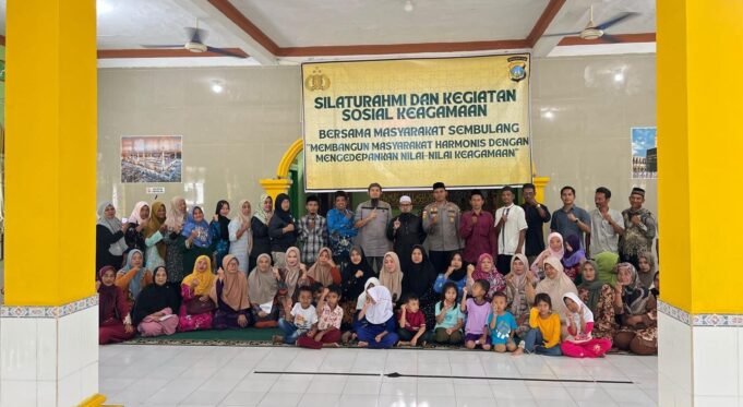 Gelar Silaturahmi dan Sosial Keagamaan, Jadi Ruang Penting Wujudkan Lingkungan Rukun Warga Sembulang