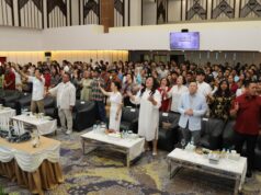 Hadiri Perayaan Natal Bersama, Amsakar Ajak Pegawai Bangun Energi Kolektif