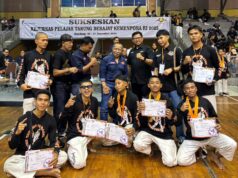 Kejurnas Pelajar Tarung Derajat 2025 Bandung, Kepri Raih Emas, Perak, dan Perunggu