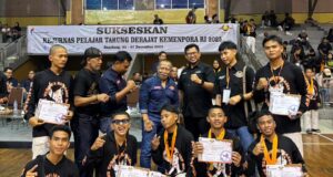 Kejurnas Pelajar Tarung Derajat 2025 Bandung, Kepri Raih Emas, Perak, dan Perunggu