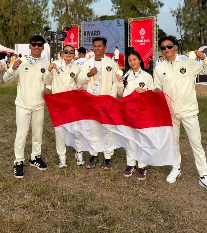 Atlet Kepri Harumkan Indonesia, Sabet Emas dan Perak Ski Air SEA Games 2025