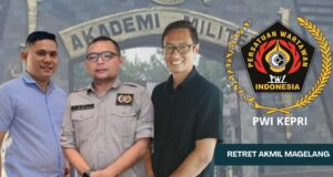 Sempena HPN, PWI Kepri Utus Tiga Anggotanya Ikuti Pelatihan Militer di Akmil Magelang