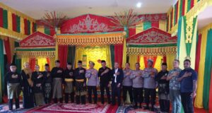 Sinergi Adat dan Kepolisian, Kapolresta Tanjungpinang Sambangi LAM Kota