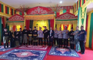 Sinergi Adat dan Kepolisian, Kapolresta Tanjungpinang Sambangi LAM Kota