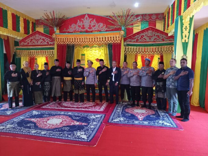 Sinergi Adat dan Kepolisian, Kapolresta Tanjungpinang Sambangi LAM Kota