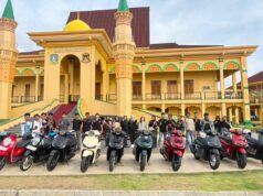 Pererat Silaturahmi, Bikers Stylo160 Tanjung Pinang Gelar Gathering Bersama Honda