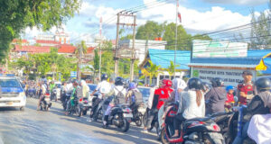 Tumpahan Oli Picu Kecelakaan Beruntun di Tanjungpinang