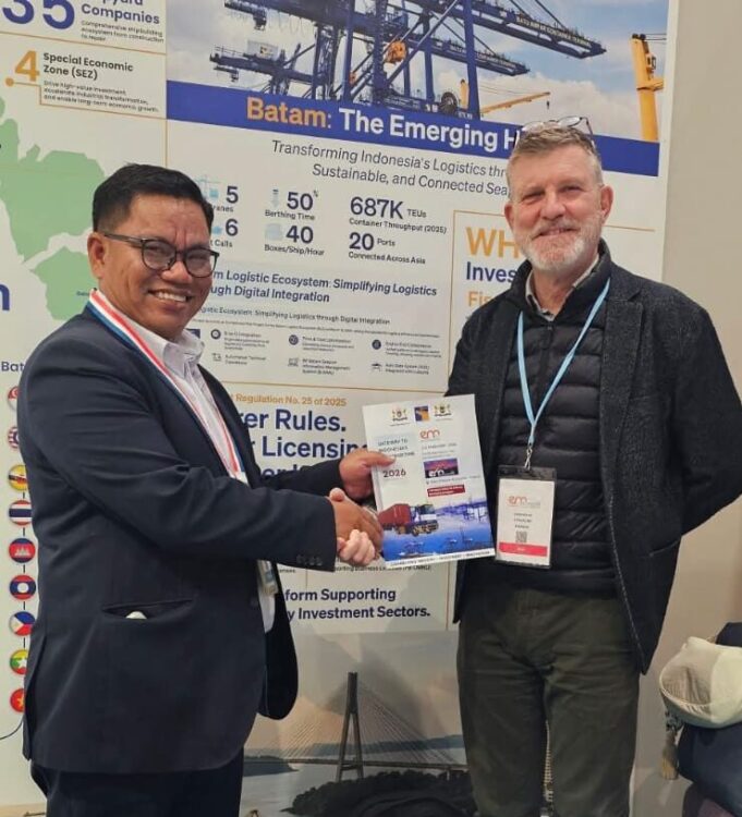 Kadin Kepri Bawa Industri Maritim Tembus Eropa Lewat Euromaritime 2026