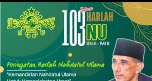 Peringatan Harlah NU ke-103 Berlangsung Khidmat di Masjid Baitul Muttaqien