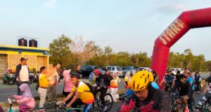 Dispora Kepri dan ICMI Tanjungpinang Gelar Gowes Santai di Dompak