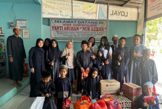 Maxone Batam Salurkan Bantuan Lewat CSR Bakti Sosial di Panti Asuhan Nongsa