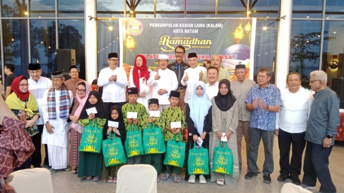 “Ramadhan Nostalgia”, Kawan Lama Batam Temu Kangen Sekaligus Berbagi dengan Anak Yatim