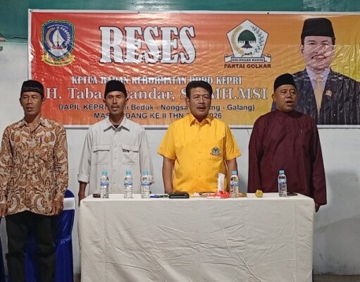 Reses DPRD Kepri Taba Iskandar, Warga Pancur Baru Soroti Perbaikan Drainase, PJU Padam hingga Jalan Gelap Ancam Keselamatan Warga