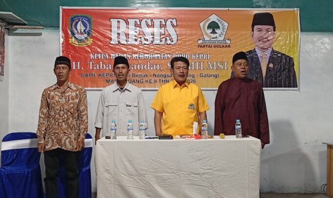 Reses DPRD Kepri Taba Iskandar, Warga Pancur Baru Soroti Perbaikan Drainase, PJU Padam hingga Jalan Gelap Ancam Keselamatan Warga