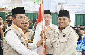 Gubernur Kepri, Ansar Ahmad Resmi Lepas Keberangkatan Kloter Pertama Jemaah Haji Kepri 2026