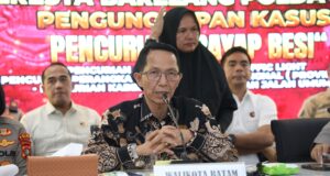 Amsakar Apresiasi Jajaran Polda Kepri Atas Pengungkapan Kasus Pencurian Fasilitas Umum