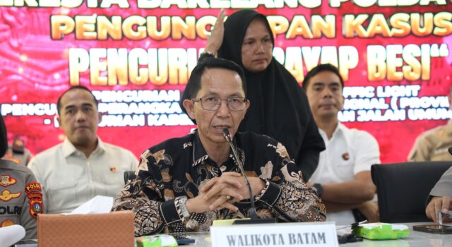 Amsakar Apresiasi Jajaran Polda Kepri Atas Pengungkapan Kasus Pencurian Fasilitas Umum