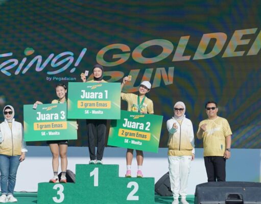 Pegadaian Sukses Gelar Tring! Golden Run 2026