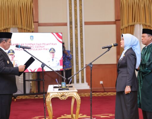 Resmi Dilantik, Misni Jadi Sekda Perempuan Pertama di Kepri