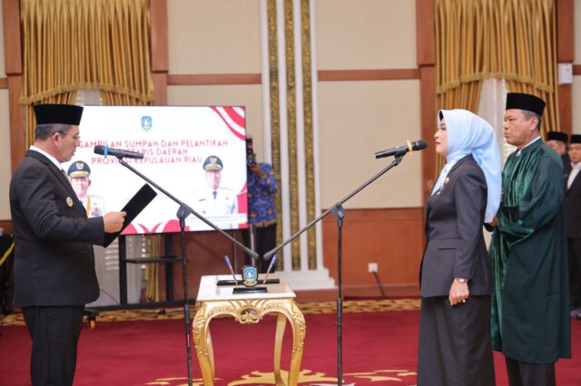 Resmi Dilantik, Misni Jadi Sekda Perempuan Pertama di Kepri