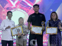 Panggung Penghormatan bagi Atlet dan Insan Olahraga di Malam Anugerah SIWO PWI Award 2026 SIWO