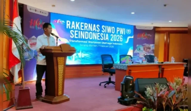 Rakernas SIWO PWI Tahun 2026 Perkuat Transformasi Wartawan Olahraga