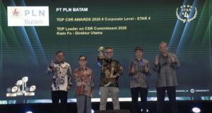 PLN Batam Borong Penghargaan TOP CSR Awards 2026 dan TOP Leader on CSR Commitment 2026