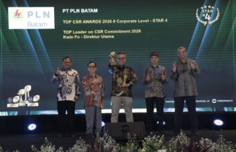 PLN Batam Borong Penghargaan TOP CSR Awards 2026 dan TOP Leader on CSR Commitment 2026