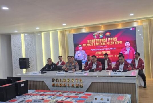 Operasi Judi Online di Rumah Elite Batam Digulung Polresta Barelang