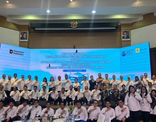 Batam Kian Siap Jadi Hub Digital, PLN Batam Teken Kerja Sama dengan Equator Gate System