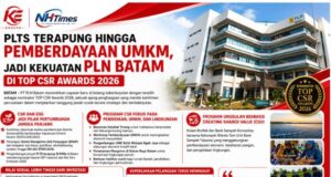 PLN Batam Masuk TOP CSR Awards 2026: PLTS Terapung hingga Pemberdayaan UMKM