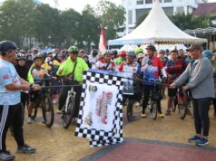 Pembukaan Pekan Olahraga Polri 2026 Meriah, Ribuan Warga Padati Alun-Alun Engku Putri