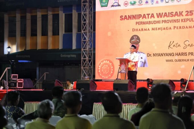 Wagub Kepri Nyanyang Hadiri Sannipata Waisak 2570 Buddhasakara
