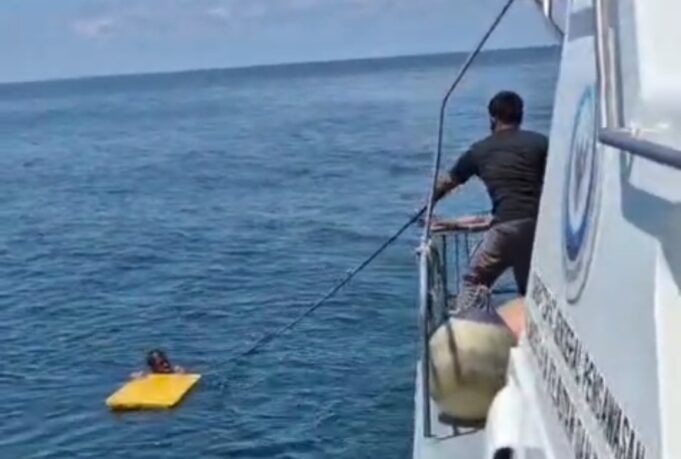 Dua Korban Belum Ditemukan, Nahkoda KM Ocean Three Ditemukan Selamat di Perairan Natuna