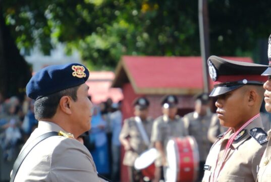 Anggota Polda Kepri Nurtakhim, Raih Prestasi Terbaik di Polda Sulsel, Ungguli 945 Siswa dari 15 Polda