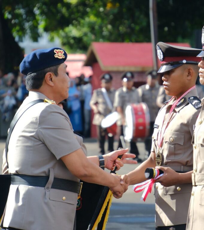 Anggota Polda Kepri Nurtakhim, Raih Prestasi Terbaik di Polda Sulsel, Ungguli 945 Siswa dari 15 Polda