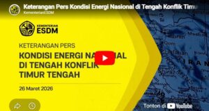 Dampak Konflik di Timur Tengah, Menteri Bahlil Pastikan Pasokan Energi Aman