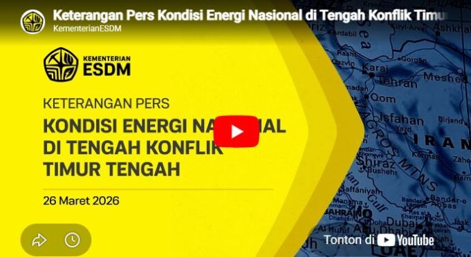 Dampak Konflik di Timur Tengah, Menteri Bahlil Pastikan Pasokan Energi Aman