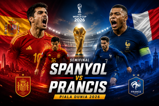 Semifinal Panas! Prancis vs Spanyol Tersaji di Piala Dunia 2026