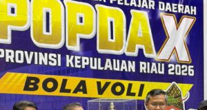 Usep RS Apresiasi Penyelenggaraan POPDA X Kepri, Fokus Siapkan Atlet Masa Depan