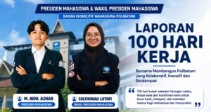 100 Hari Pimpin BEM Polibatam, Aidil dan Luthfi Fokus Cetak Mahasiswa Berdampak untuk Batam dan Kepri