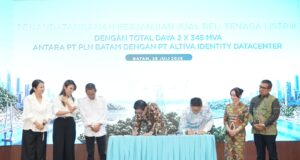 PLN Batam dan Altiva Identity Datacenter Tandatangani PJBTL 2 x 345 MVA, Perkuat Batam sebagai Pusat Ekonomi Digital